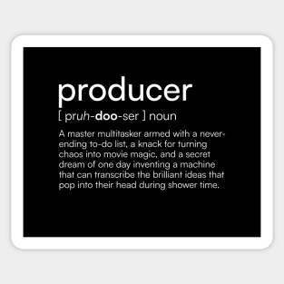 Producer Definition Sticker